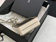 Kitlife Chanel Evening Bag Lambskin, plexi & gold-tone metal black - 16*9*3.5*cm - 2