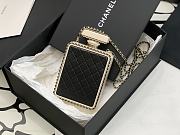 Kitlife Chanel Evening Bag Lambskin, plexi & gold-tone metal black - 16*9*3.5*cm - 3