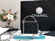 Kitlife Chanel Small Flap Bag Double C Black - 13*9.5*6*cm - 5