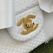 Kitlife Chanel Flap Bag White Flower - 25x7x16 cm - 2