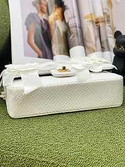 Kitlife Chanel Flap Bag White Flower - 25x7x16 cm - 4