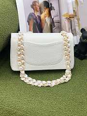 Kitlife Chanel Flap Bag White Flower - 25x7x16 cm - 6
