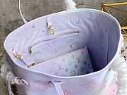 Kitlife Louis Vuitton NEVERFULL MM TOTE BAG Pastel Spring In The City - M46077 - 31 x 28 x 14 cm - 5