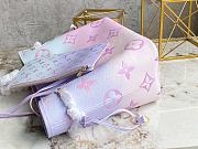 Kitlife Louis Vuitton NEVERFULL MM TOTE BAG Pastel Spring In The City - M46077 - 31 x 28 x 14 cm - 4