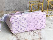 Kitlife Louis Vuitton NEVERFULL MM TOTE BAG Pastel Spring In The City - M46077 - 31 x 28 x 14 cm - 3