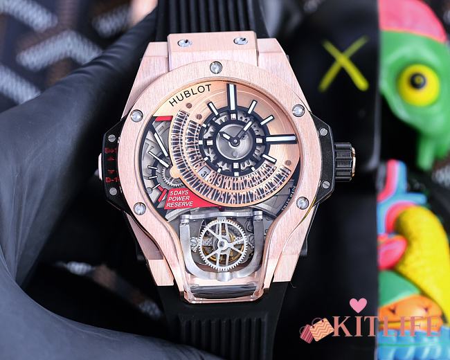 Hublot MP 09 Tourbillon Watches Gold/ Silver - 1