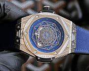 Kitlife Hublot Big Bang Sang Bleu Titanium Watch Black/Blue - 6