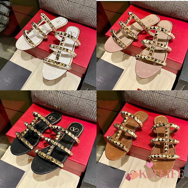 Kitlife Valentino Flat Sandals 4 colors  - 1