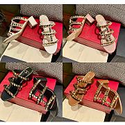 Kitlife Valentino Stud Slide Sandal 5cm (4 colors) - 1