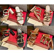 Kitlife Valentino Stud Slide Sandal 10cm (4 colors) - 1