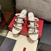 Kitlife Valentino Stud Slide Sandal 10cm (4 colors) - 5