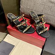 Kitlife Valentino Stud Slide Sandal 10cm (4 colors) - 2
