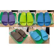 Ktilife BOTTEGA VENETA Rubber Carpet Slides (5 colors) - 1