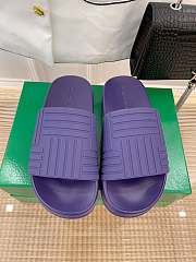 Ktilife BOTTEGA VENETA Rubber Carpet Slides (5 colors) - 6
