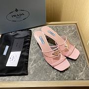 Kitlife Prada Logo-print Plexiglas slides 5cm (7 colors)  - 1