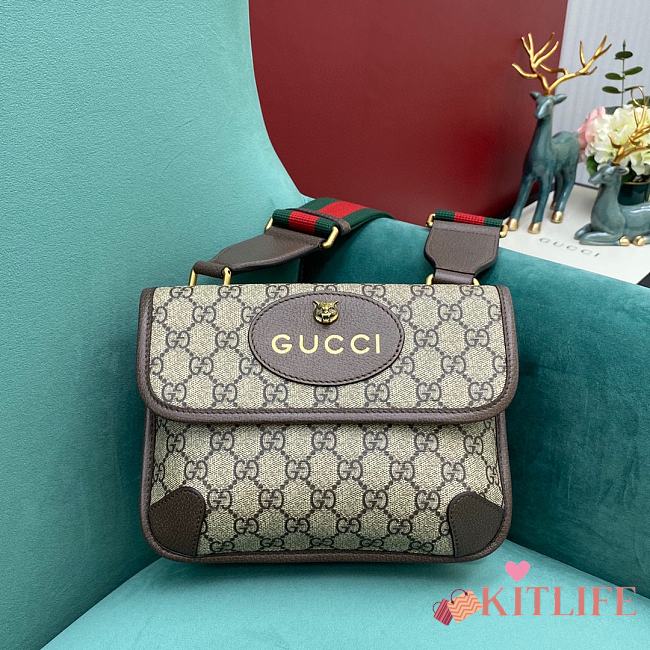 Kitlife Gucci Neo Vintage small messenger bag - 501050 - 22x17x5cm  - 1