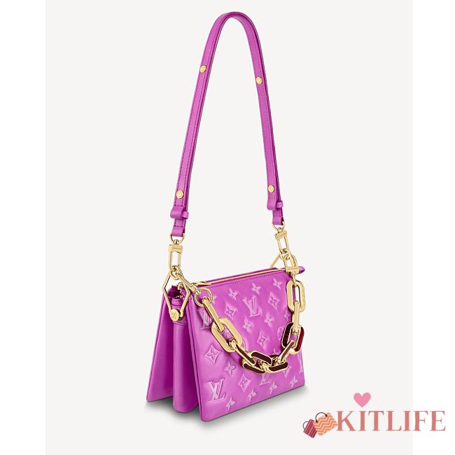 Kitlife Louis Vuitton COUSSIN BB Orchidee Purple - M59396 - 21 x 16 x 7 cm - 1