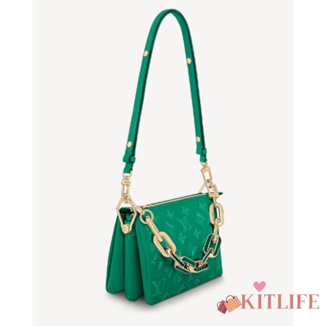 Kitlife Louis Vuitton COUSSIN BB Emeraude Green - M59396 - 21 x 16 x 7 cm - 1
