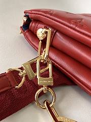 Kitlife Louis Vuitton Coussin PM Navy Rouge Bag - M57792 - 26 x 20 x 12 cm - 6