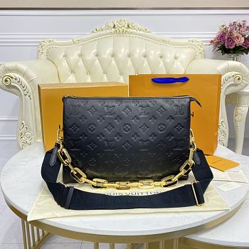 Kitlife Louis Vuitton Coussin MM Black Bag 