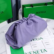 Kitlife Bottega Veneta Leather Purple Pouch - 40x18x18cm - 4