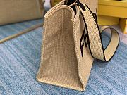 Kitlife Fendi Sunshine Large Woven straw shopper - 40.5x35x21.5cm - 2