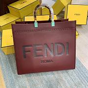 Kitlife Fendi Sunshine Large Burgundy - 40.5x35x21.5 cm - 1