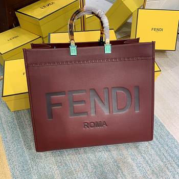 Kitlife Fendi Sunshine Large Burgundy - 40.5x35x21.5 cm