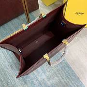 Kitlife Fendi Sunshine Large Burgundy - 40.5x35x21.5 cm - 5