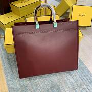 Kitlife Fendi Sunshine Large Burgundy - 40.5x35x21.5 cm - 3