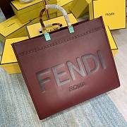 Kitlife Fendi Sunshine Large Burgundy - 40.5x35x21.5 cm - 2