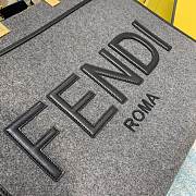 Kitlife Fendi Sunshine Large Canvas leather shopper - 40.5x35x17cm - 4
