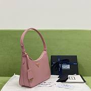 Kitlife Prada Re Edition Saffiano Leather Pink Bag - 23x17x6.5 - 2
