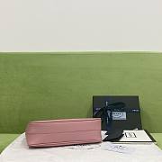 Kitlife Prada Re Edition Saffiano Leather Pink Bag - 23x17x6.5 - 3