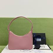 Kitlife Prada Re Edition Saffiano Leather Pink Bag - 23x17x6.5 - 4