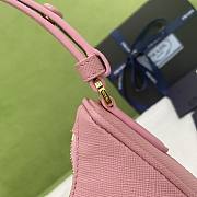 Kitlife Prada Re Edition Saffiano Leather Pink Bag - 23x17x6.5 - 5