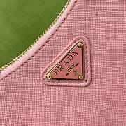 Kitlife Prada Re Edition Saffiano Leather Pink Bag - 23x17x6.5 - 6