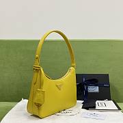 Kitlife Prada Re Edition Saffiano Leather Yellow Bag - 23x17x6.5 - 6