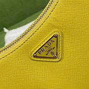 Kitlife Prada Re Edition Saffiano Leather Yellow Bag - 23x17x6.5 - 2