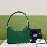 Kitlife Prada Re Edition Saffiano Leather Green Bag - 23x17x6.5 - 4