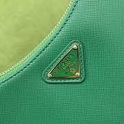 Kitlife Prada Re Edition Saffiano Leather Green Bag - 23x17x6.5 - 2
