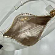 Kitlife Prada Re Edition Saffiano Leather White Bag - 23x17x6.5 - 6