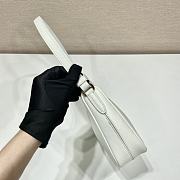 Kitlife Prada Re Edition Saffiano Leather White Bag - 23x17x6.5 - 4