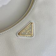Kitlife Prada Re Edition Saffiano Leather White Bag - 23x17x6.5 - 3