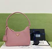 Kitlife Prada Re Edition Saffiano Leather Pink Bag - 23x17x6.5 - 1