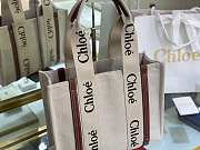 Kitlife Chloe Woody Tote Bag white & brown - MML0201 – 37x26x12cm - 3