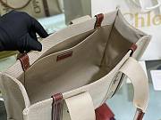 Kitlife Chloe Woody Tote Bag white & brown - MML0201 – 37x26x12cm - 4