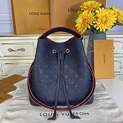Kitlife Louis Vuitton Neonoe MM Navy Blue Monogram Empreinte - M45306 - 26 x 26 x 17.5 cm - 1