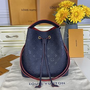 Kitlife Louis Vuitton Neonoe MM Navy Blue Monogram Empreinte - M45306 - 26 x 26 x 17.5 cm