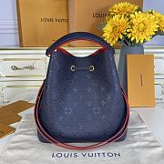 Kitlife Louis Vuitton Neonoe MM Navy Blue Monogram Empreinte - M45306 - 26 x 26 x 17.5 cm - 6